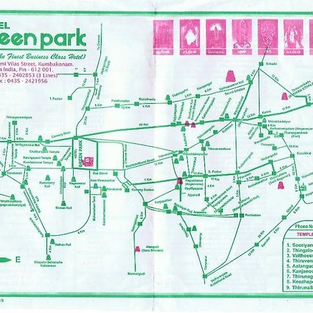 Hotel Green Park Kumbakonam Kültér fotó